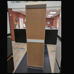 Hjskab u/lge H: 195,2 cm x D: 58,1 ( Vlg bredde under varebestilling )