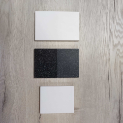 Hndvask Marmor Hvid B:122 cm x D: 48 / 51 / 55 cm med Vask Venstre eller Hjre side