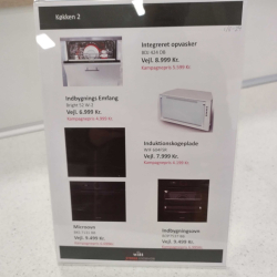 EKSTREM BILLIG UDSTILLINGSKKKEN (incl. Hvidevare for 28491.-)