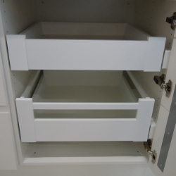 BAKKE / INDVENDIG SKUFFE 12,5 cm til 100 cm skab