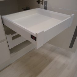BAKKE / INDVENDIG SKUFFE 12,5 cm til 60 cm skab