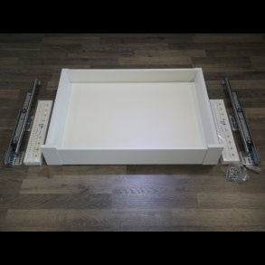 BAKKE / INDVENDIG SKUFFE 12,5 cm til 80 cm skab