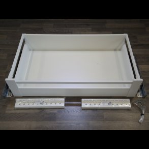 BAKKE / INDVENDIG SKUFFE 20,5 cm til 100 cm skab