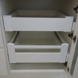 BAKKE / INDVENDIG SKUFFE 20,5 cm til 40 cm skab