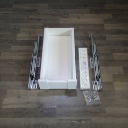 BAKKE / INDVENDIG SKUFFE 12,5 cm til 30 cm skab