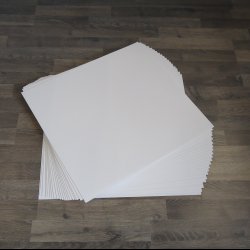 Skridsikker Gummim�tte i hvid 48,2 x 52,2 cm