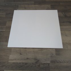 Skridsikker Gummim�tte i hvid 48,2 x 52,2 cm