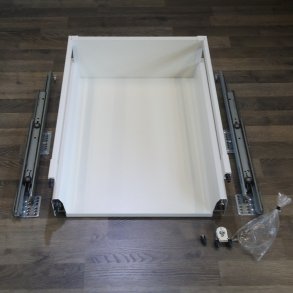 SKUFFE SOFTLUK H: 18,6 cm til 50 cm skab.