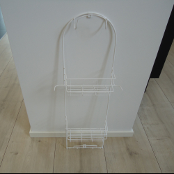 Slangeholder / kosteskabsindsat i hvid