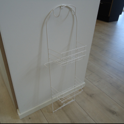 Slangeholder / kosteskabsindsat i hvid